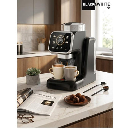 Black & White CM-600 Digital Top-Loading Automatic Turkish Coffee Machine